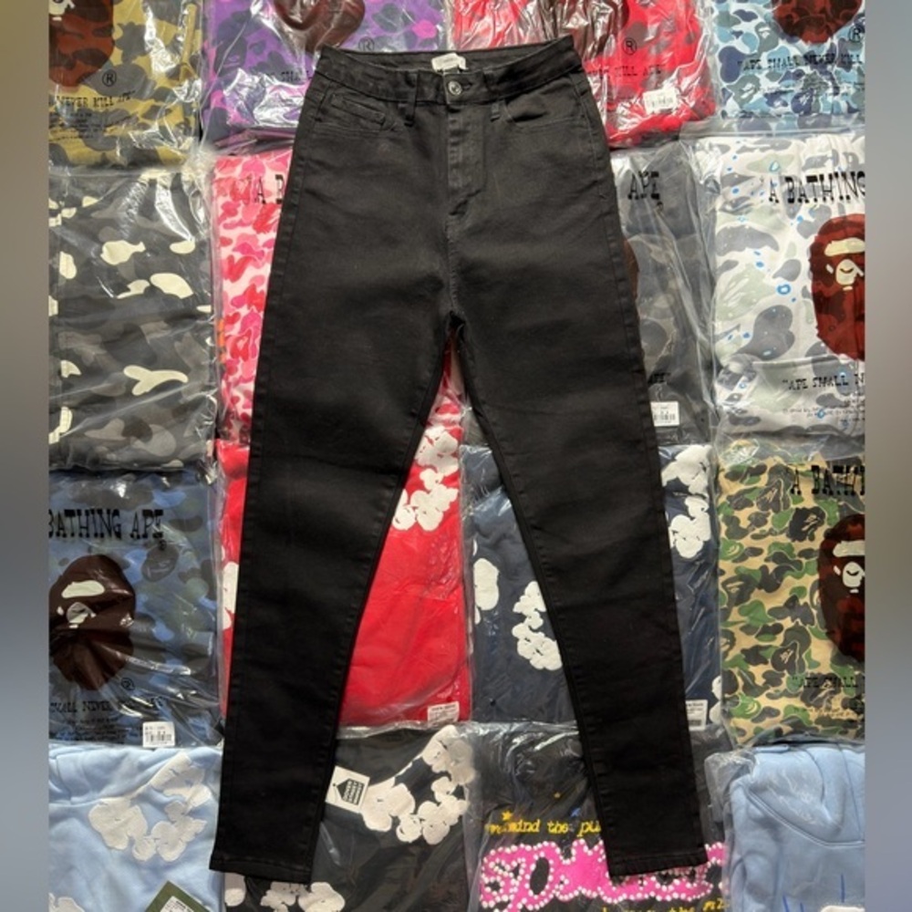 Forever 21 High-waisted Black Skinny Jeans